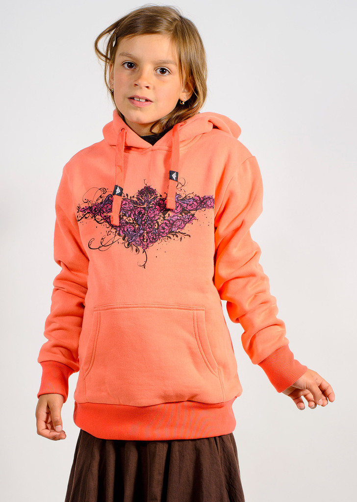 Dívčí mikina Junior Creeper Hoodie peach