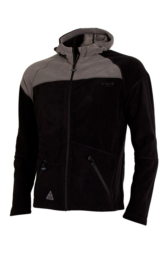 Mikina Hoodoo fleece black