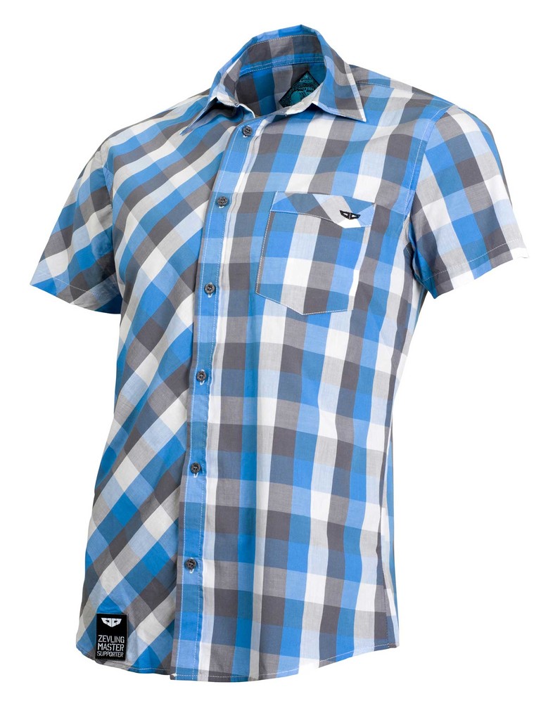 Pánská košile Check Shirt Blue