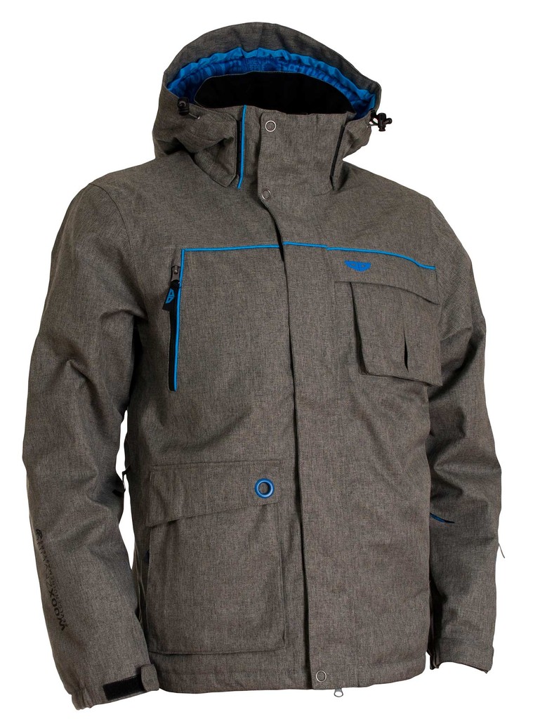 Pánská zimní bunda Twill Mens´ Jacket Grey