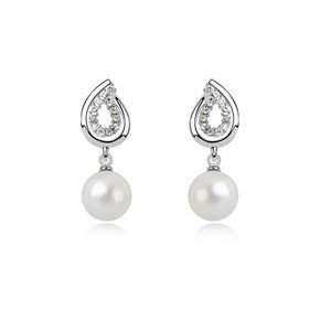 Elegantní perlové náušnice sw-203