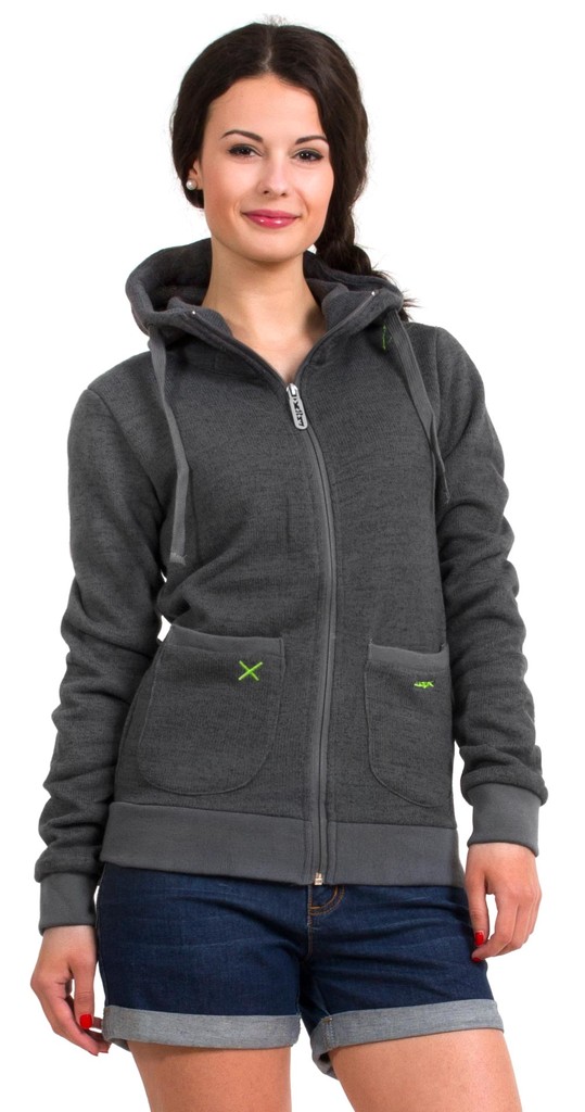 Dámská mikina Tune Fleece Hoodie Dark Ash