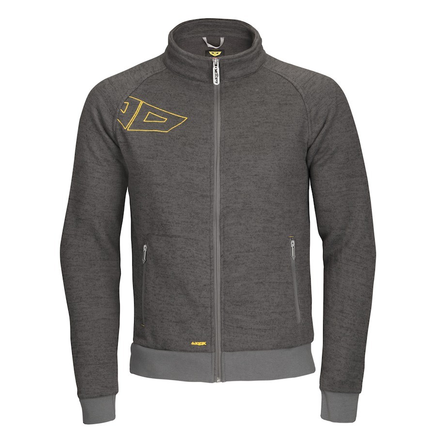 Pánská mikina Fellas Fleece Zip Dark Ash