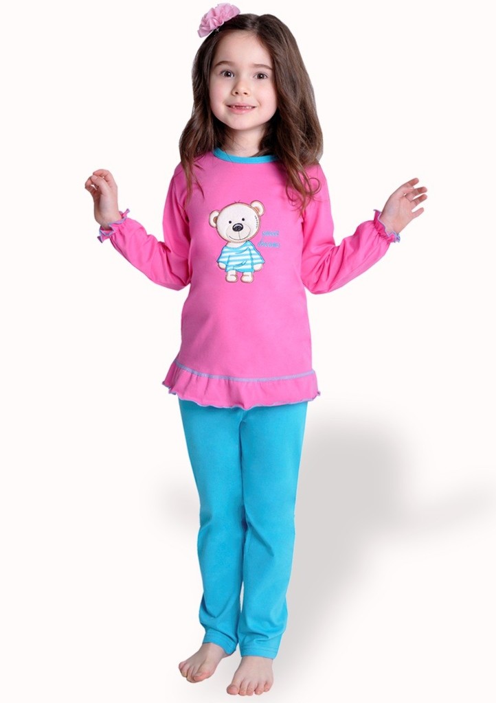 Dětské pyžamo s obrázkem medvěda