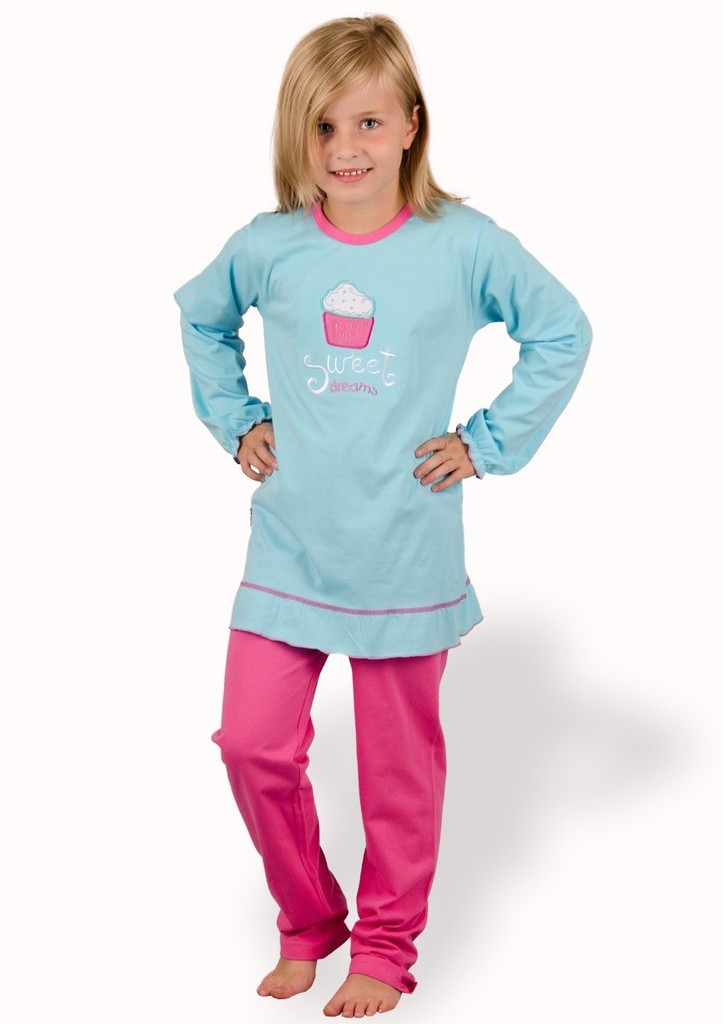 Dětské pyžamo s obrázkem dortíku