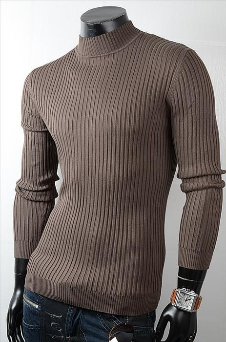 Pánské jednobarevné pulovry p-sv08hn