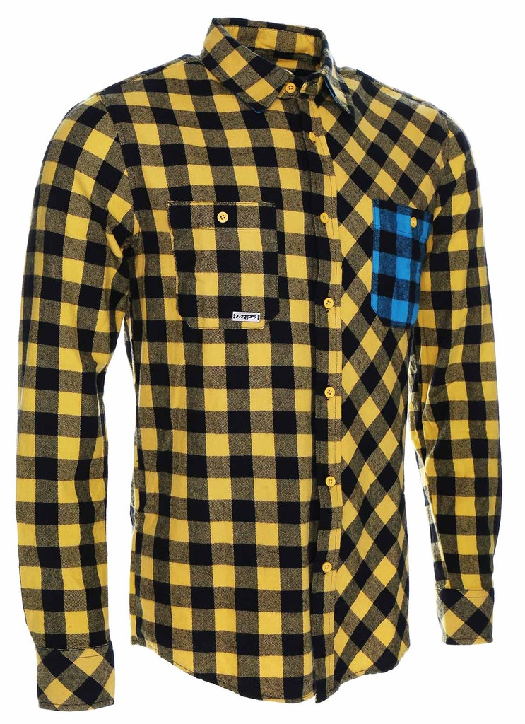 Pánská košile  Flannel Rider Yellow