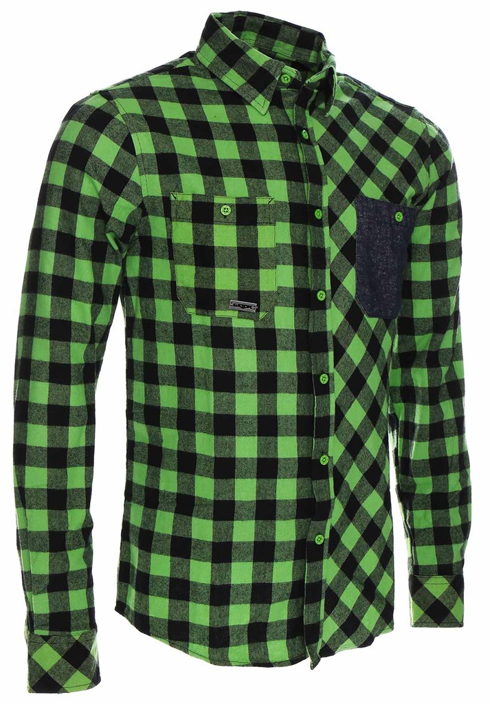 Pánská košile Flannel Rider Green