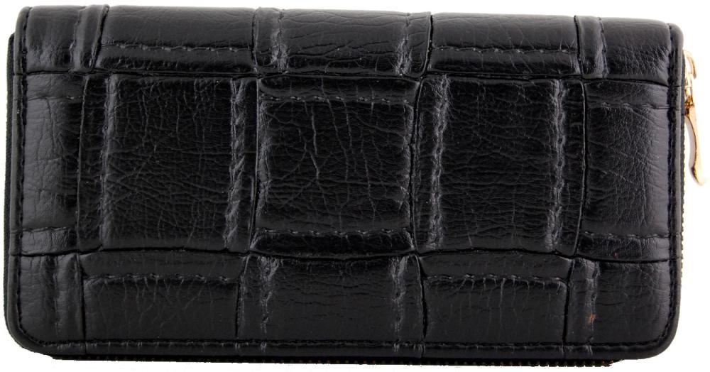 Moderní praktická dámská zipová peněženka ZF5055 černá