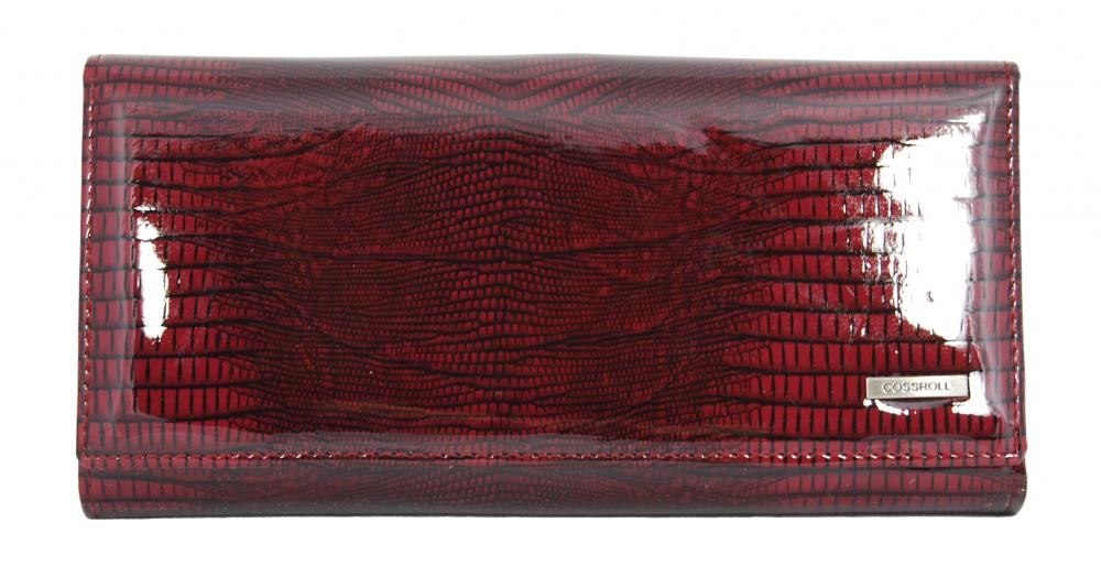 Dámská polokožená peněženka Cossroll C09-5242 červená